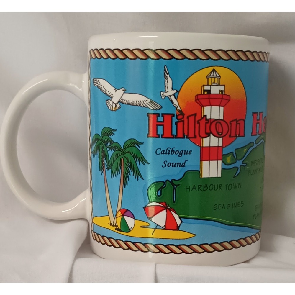Hilton Head Island SC souvenir vintage coffee mug